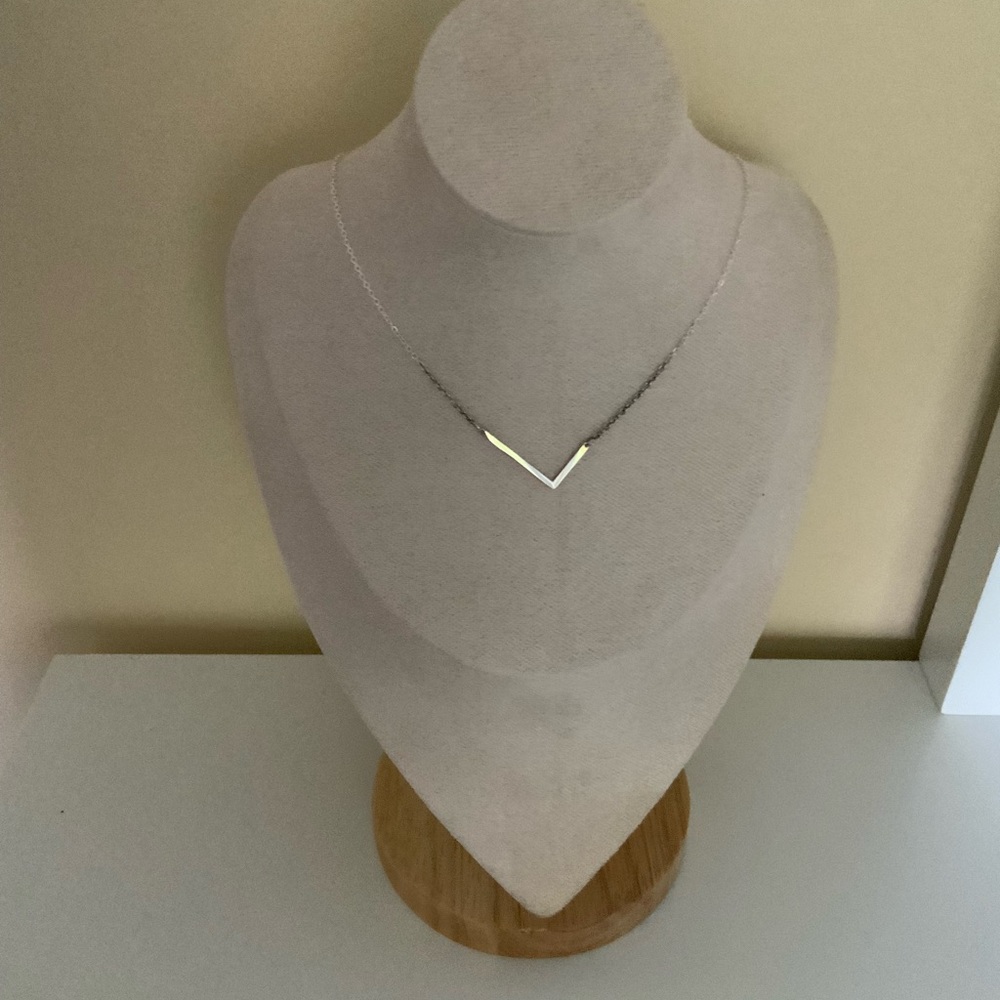 SAVVY CIE JEWELS 
Large Initial Necklace